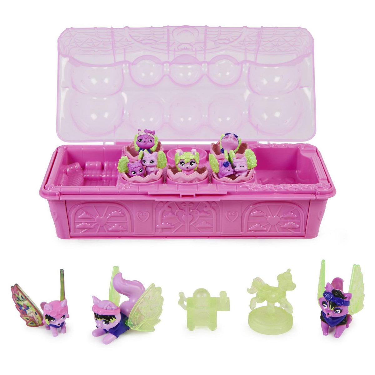 SPIN MASTER Pack Aventure 10 Famille Surprise Loups - Hatchimals