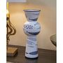 Voir la diapositive 6 : Paris Prix Vase Haut en Céramique  Poissons  38cm Multicolore