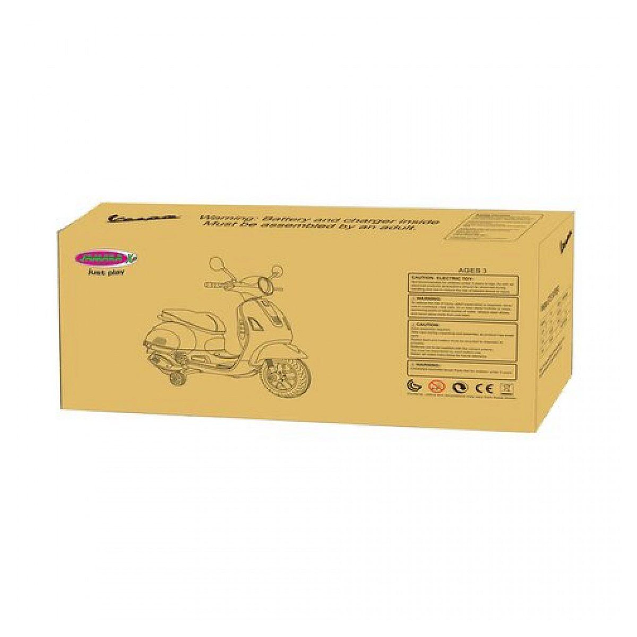 Voir la diapositive 4 : Jamara Ride-on vespa gts 125 rouge 12v