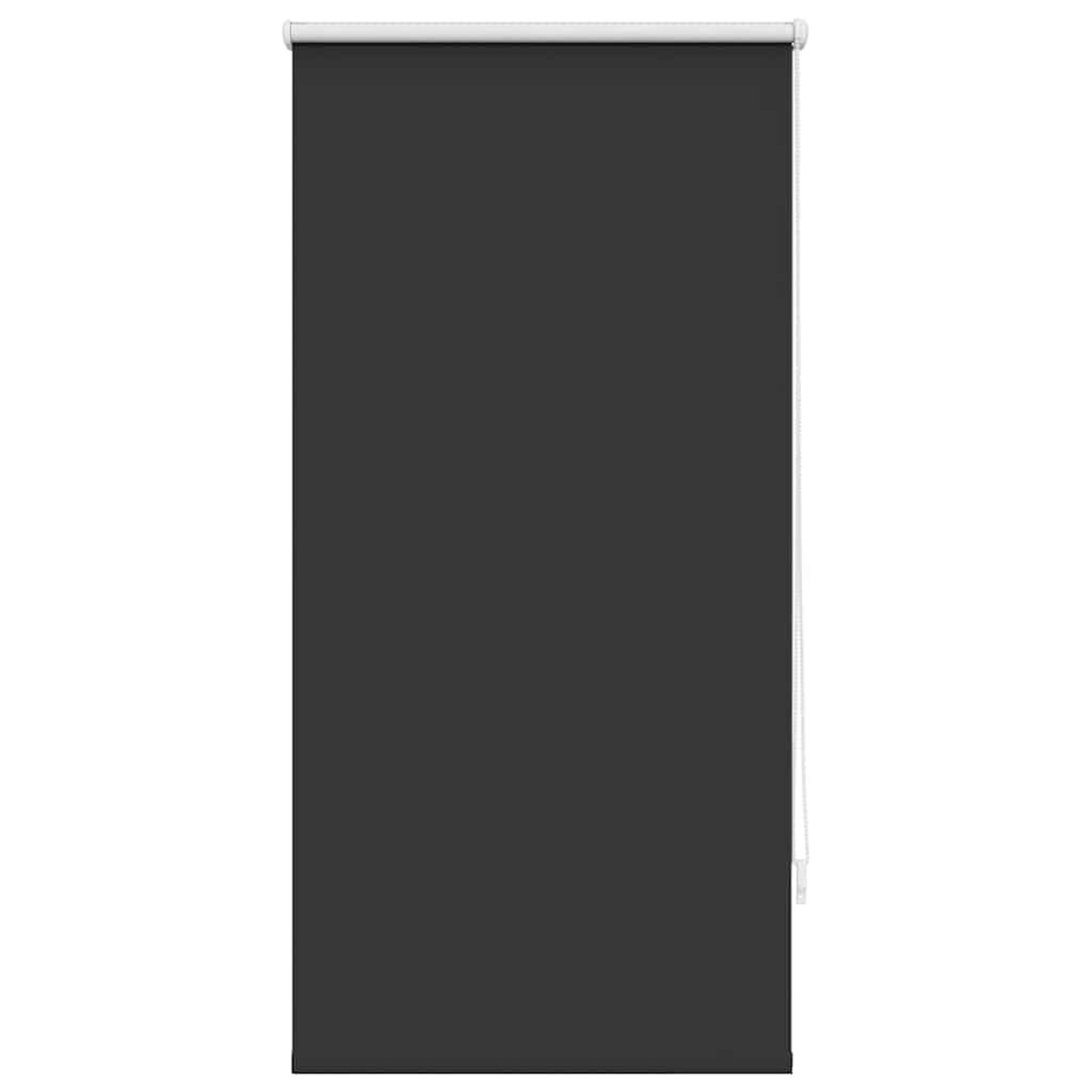 VIDAXL Store enrouleur occultant 64,4 x 120 cm, largeur du tissu 60 cm, noir