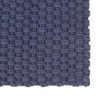 Voir la diapositive 2 : VIDAXL Tapis rectangulaire Bleu marine 120x180 cm Coton