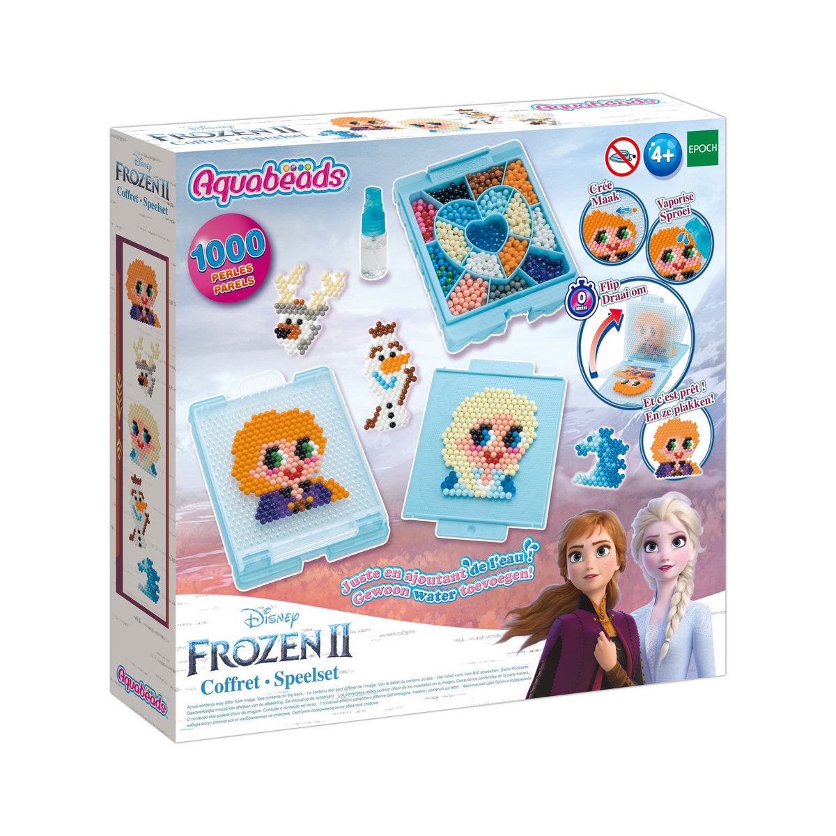 Epoch d'Enfance Aquabeads - Coffret création - La reine des neiges 2