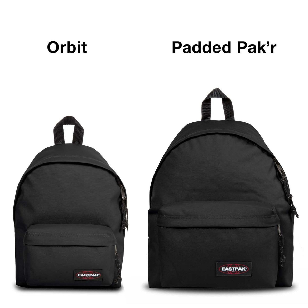 EASTPAK Sac à dos mini 1 compartiment noir Orbit XS Black