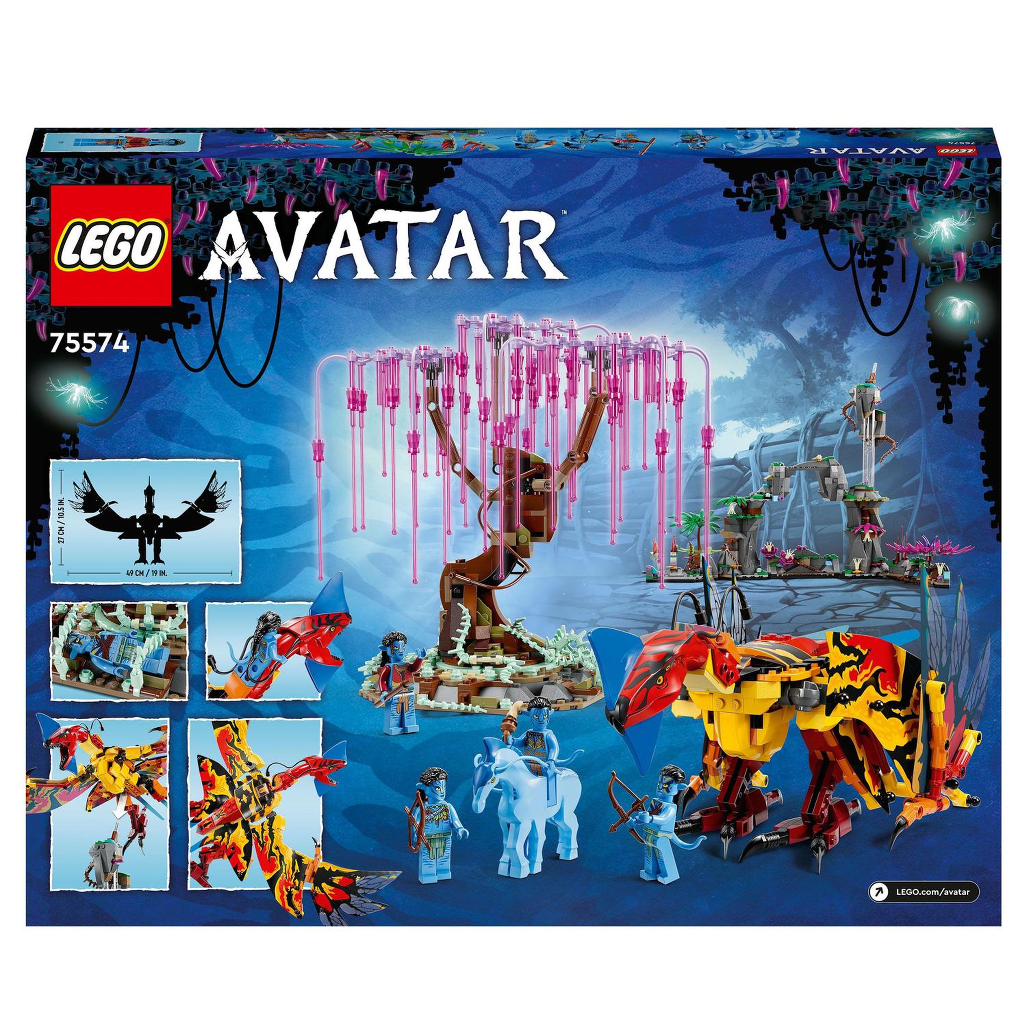 Voir la diapositive 8 : LEGO Disney 75574 Avatar Toruk Makto et l&rsquo;Arbre des Âmes, Jouet, Minifigurine Jake Sully, Film 2022