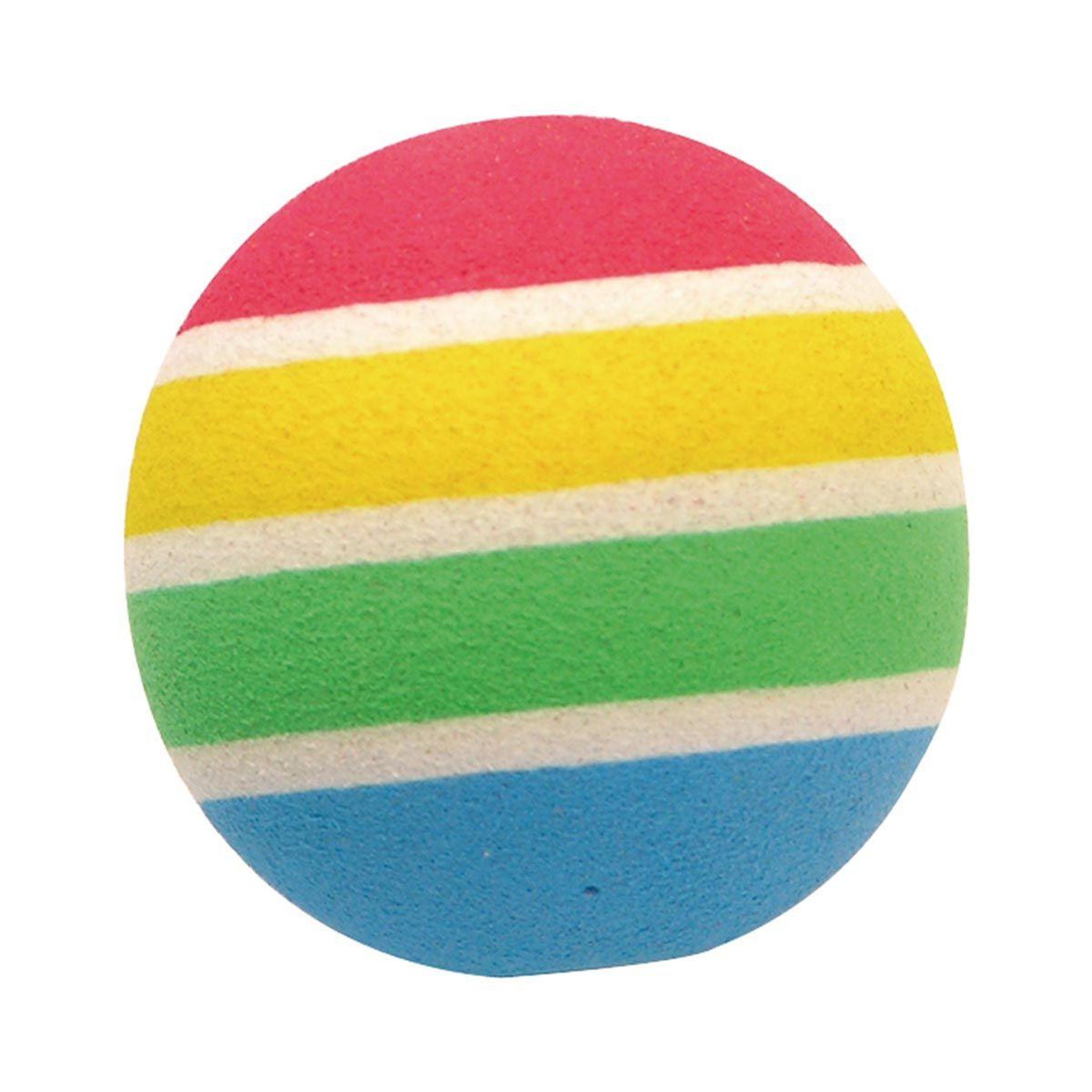Voir la diapositive 3 : HOMEA Lot de 4 balles pour chien  eva  3cm multicolore