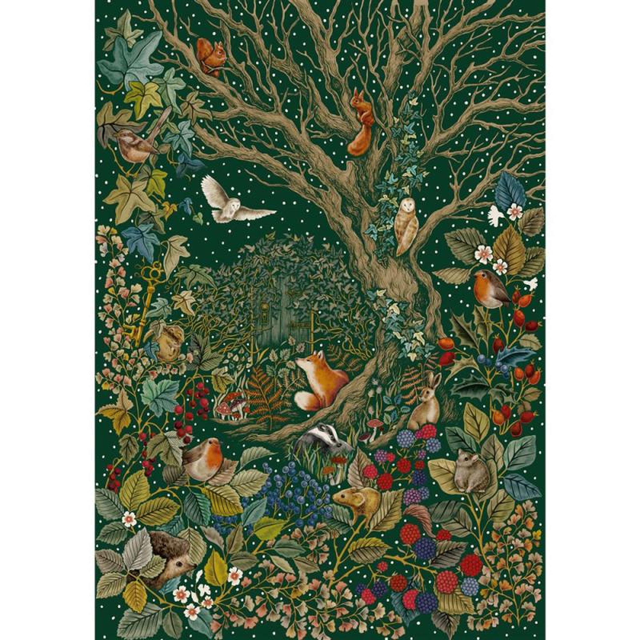 Gibsons Puzzle adulte 1000 pièces Secret Garden jardin fleuri illustration – Gibsons