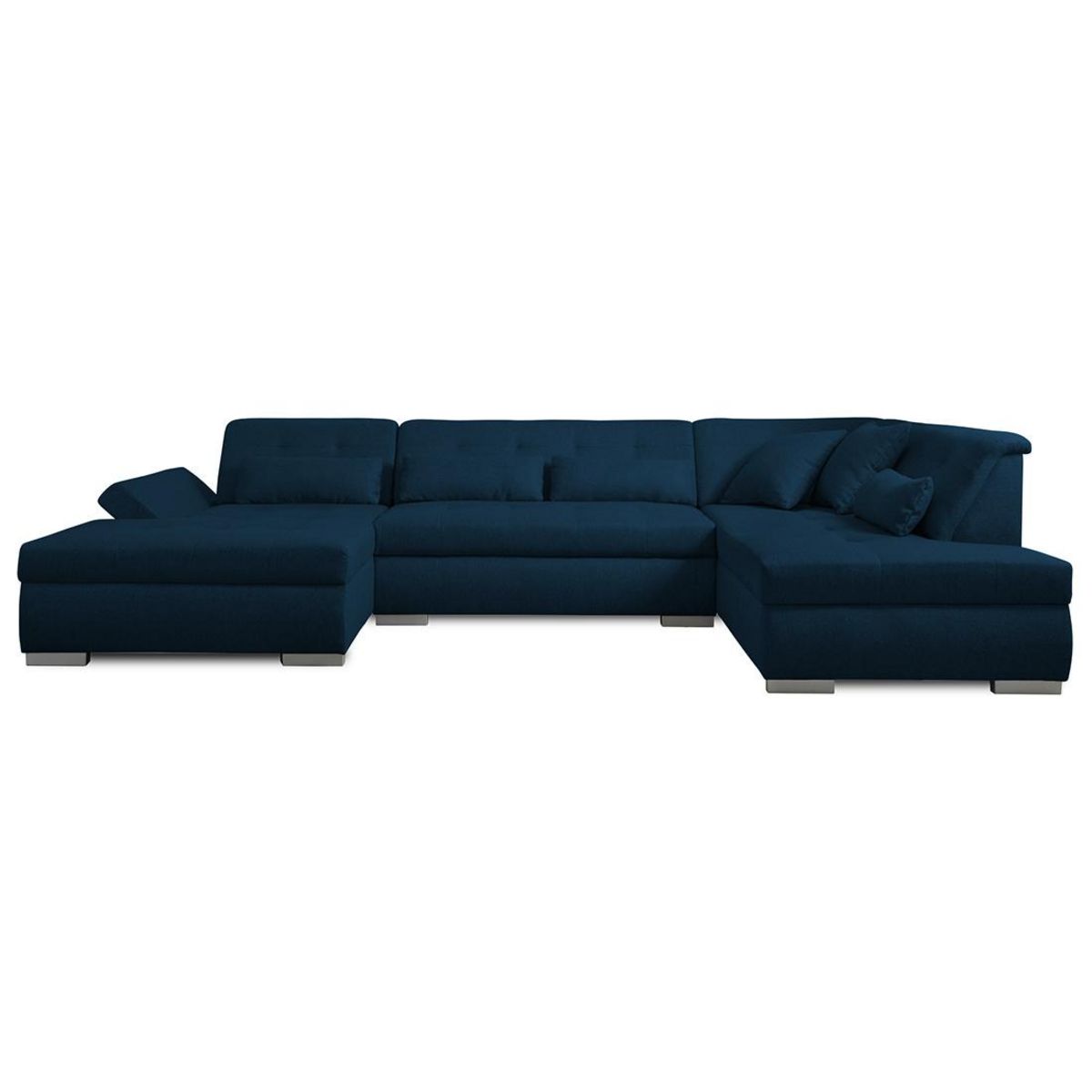 LISA DESIGN Vermont - canapé panoramique d'angle droit - 7 places - xxl