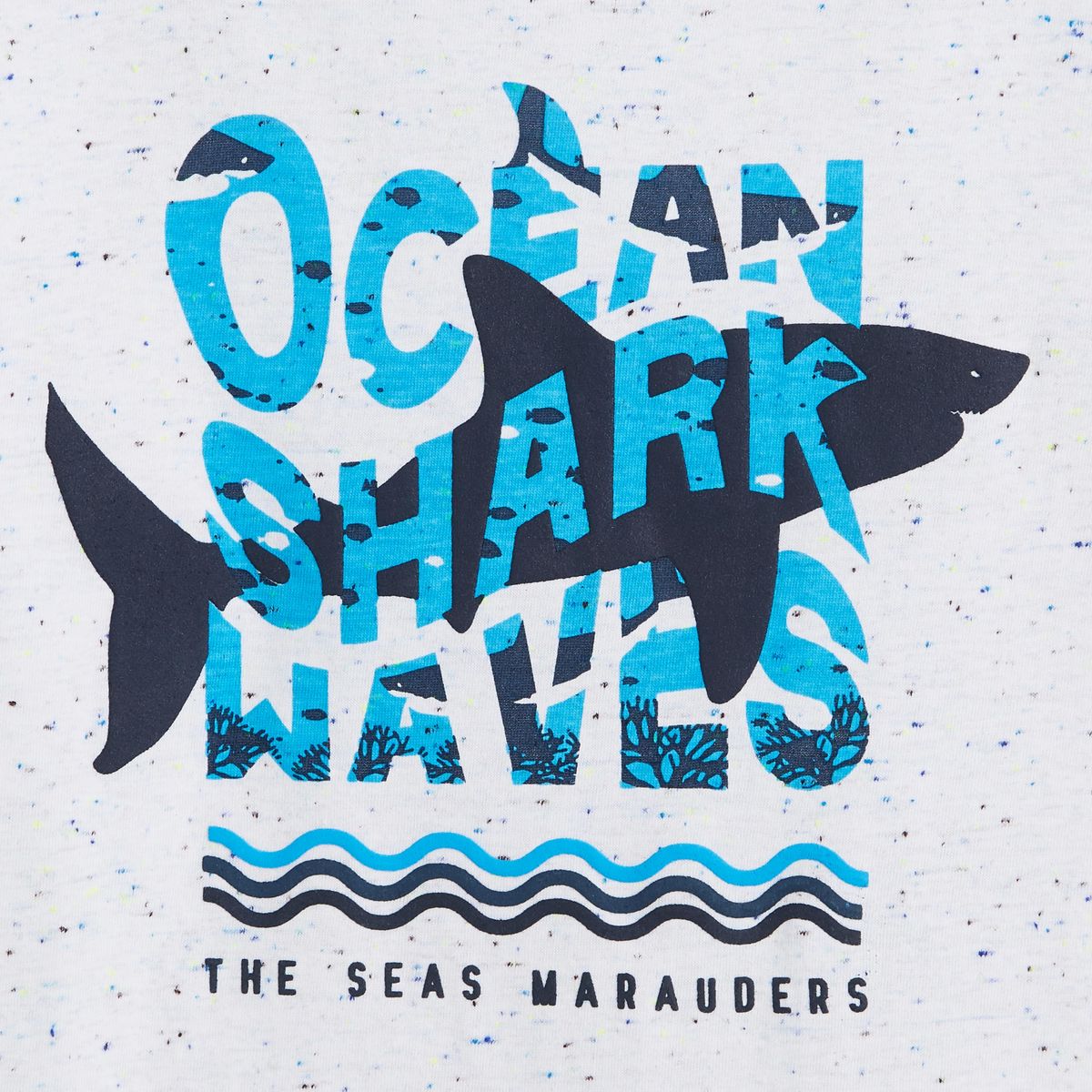 INEXTENSO T-shirt manches courtes requin garçon