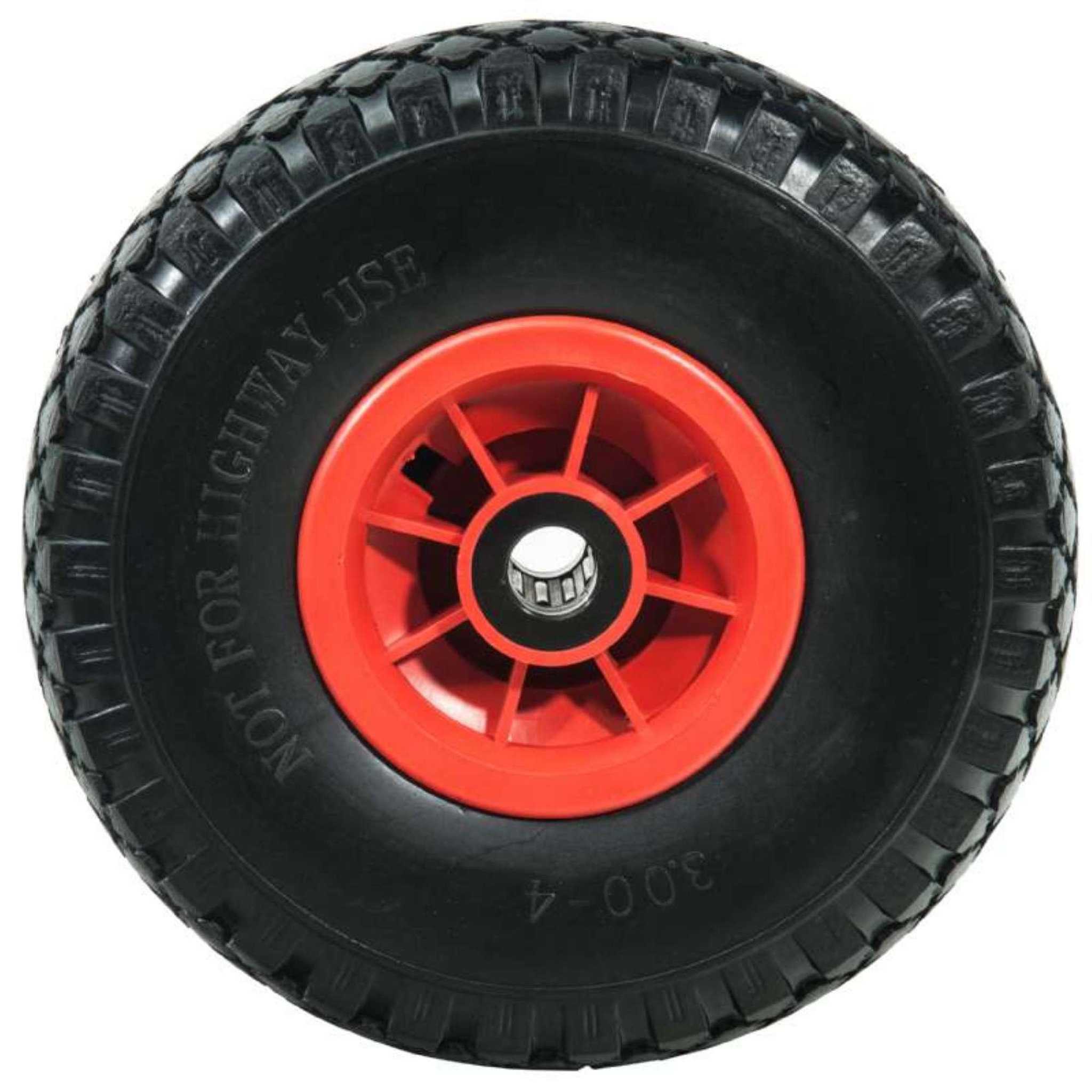 Voir la diapositive 1 :  Roue increvable 10''  260x75  Alésage 25mm Werkapro