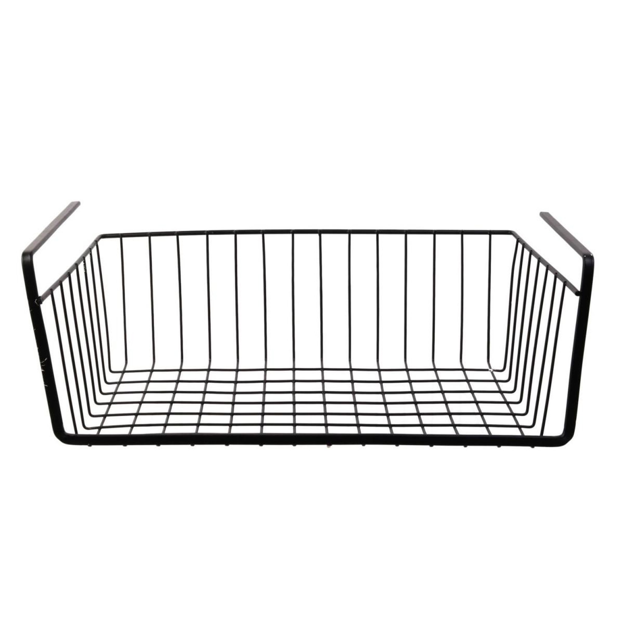 Voir la diapositive 2 : Je cherche une idee Panier de rangement suspendu  filaire  40cm noir