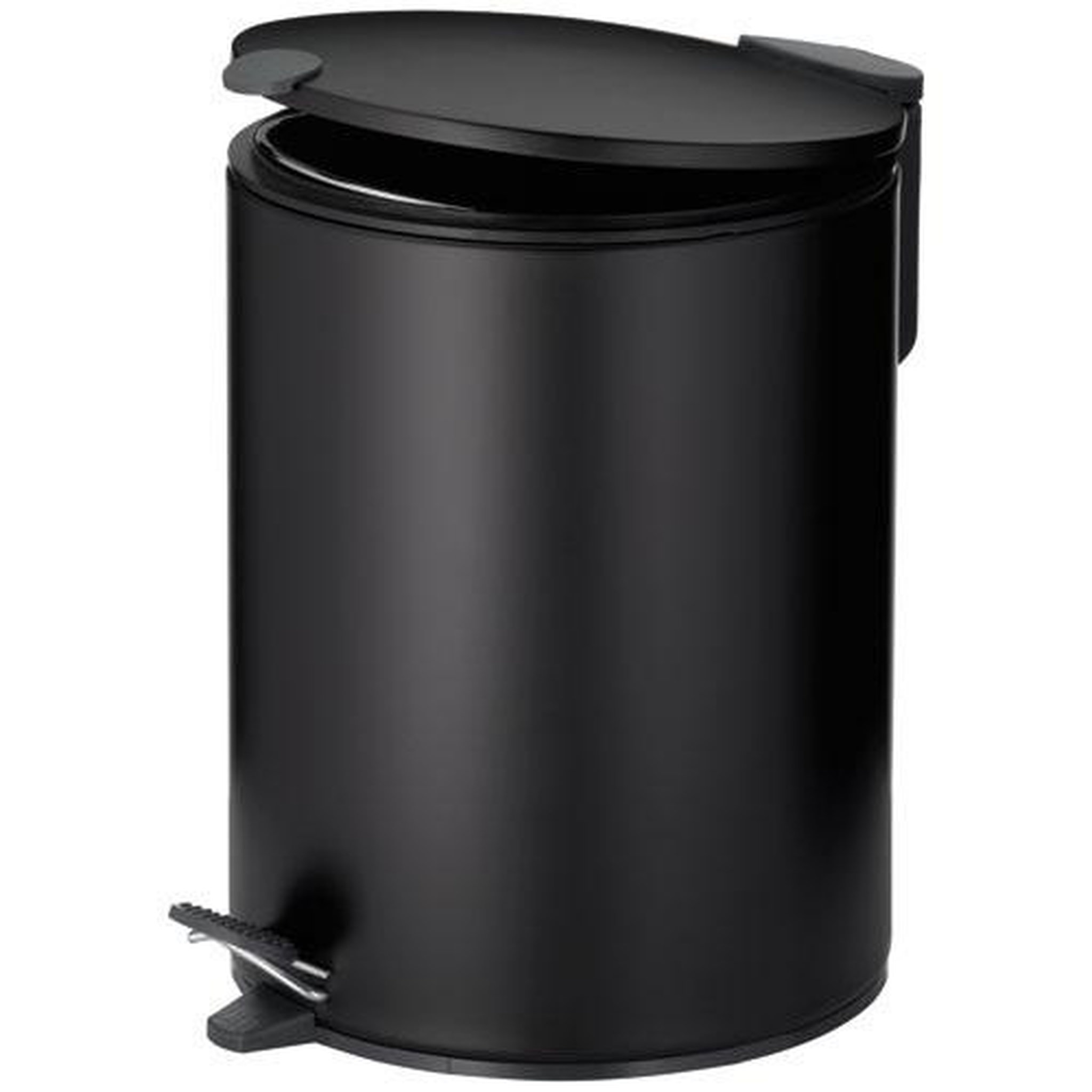 Kela line Poubelle à pédale 5l noir - 23702