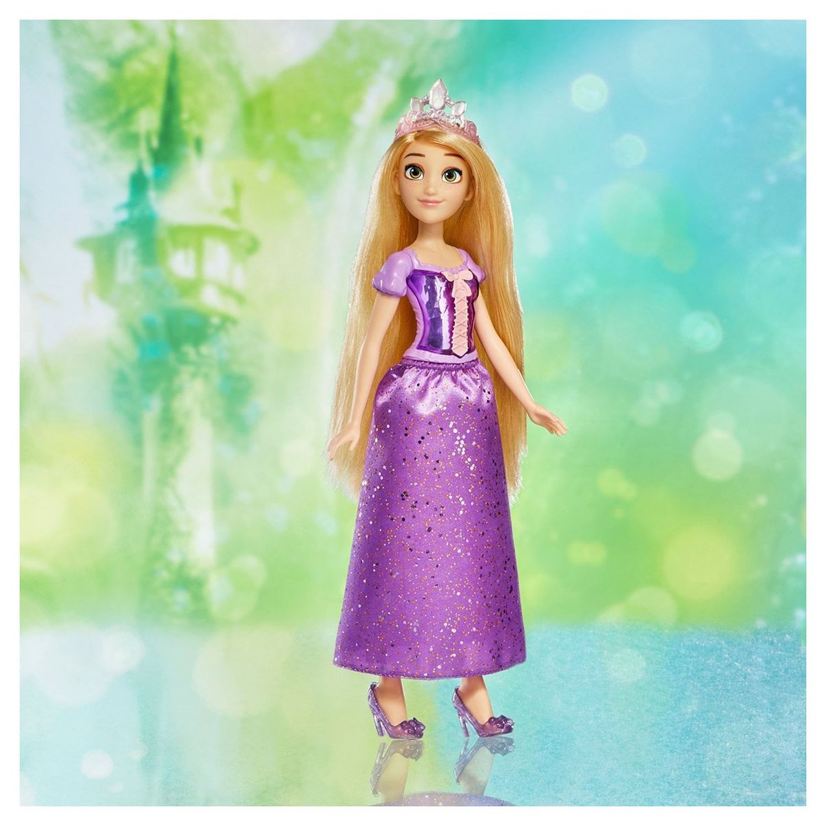 HASBRO Disney Princesses Poupée Raiponce Poussière d'Etoiles