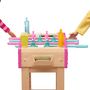Voir la diapositive 4 : BARBIE Mini Playset Barbie Baby foot avec chien marron