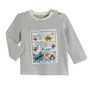 Voir la diapositive 1 : IN EXTENSO T-shirt manches longues bébé garçon
