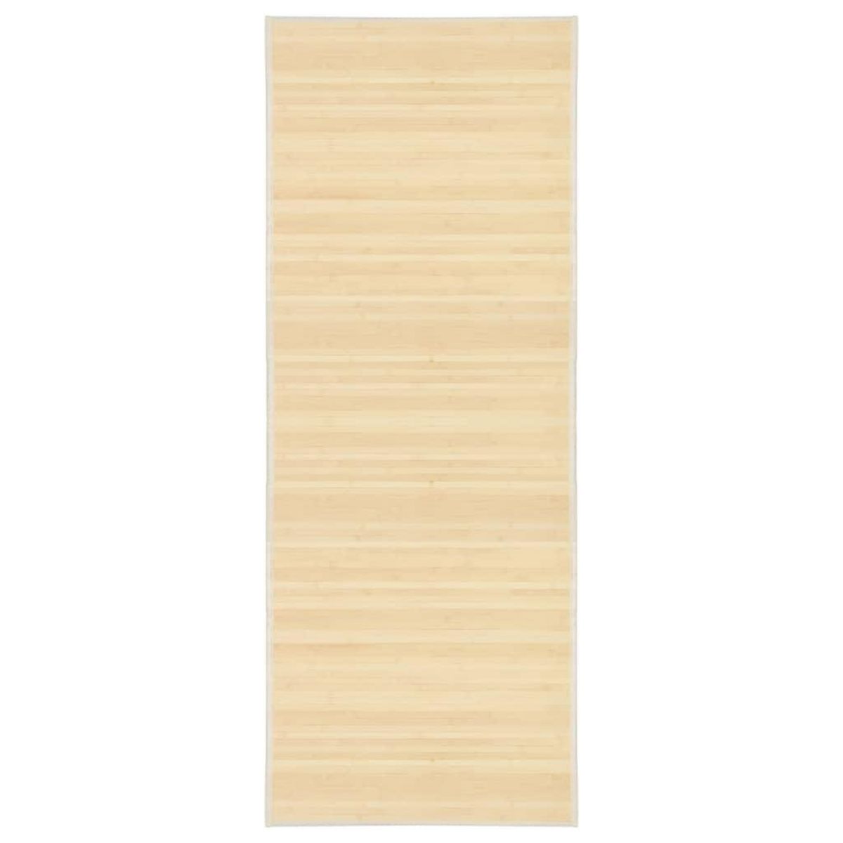 VIDAXL Tapis Bambou 80x200 cm Naturel