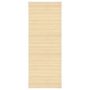 Voir la diapositive 1 : VIDAXL Tapis Bambou 80x200 cm Naturel