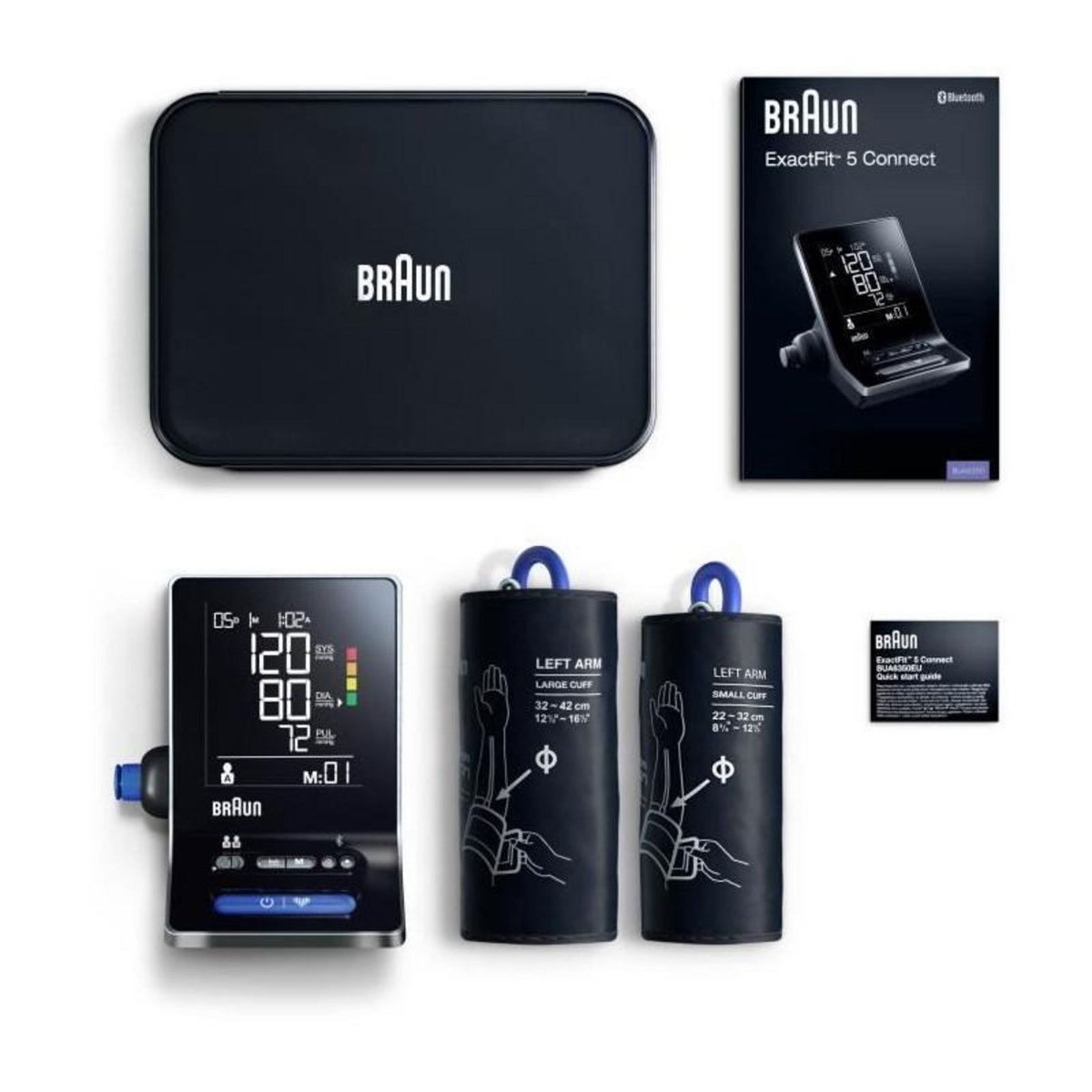 BRAUN Tensiometre bras - BRAUN - BUA6350EU - Connecté Exacfit 5