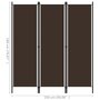 Voir la diapositive 6 : VIDAXL Cloison de separation 3 panneaux Marron 150x180 cm