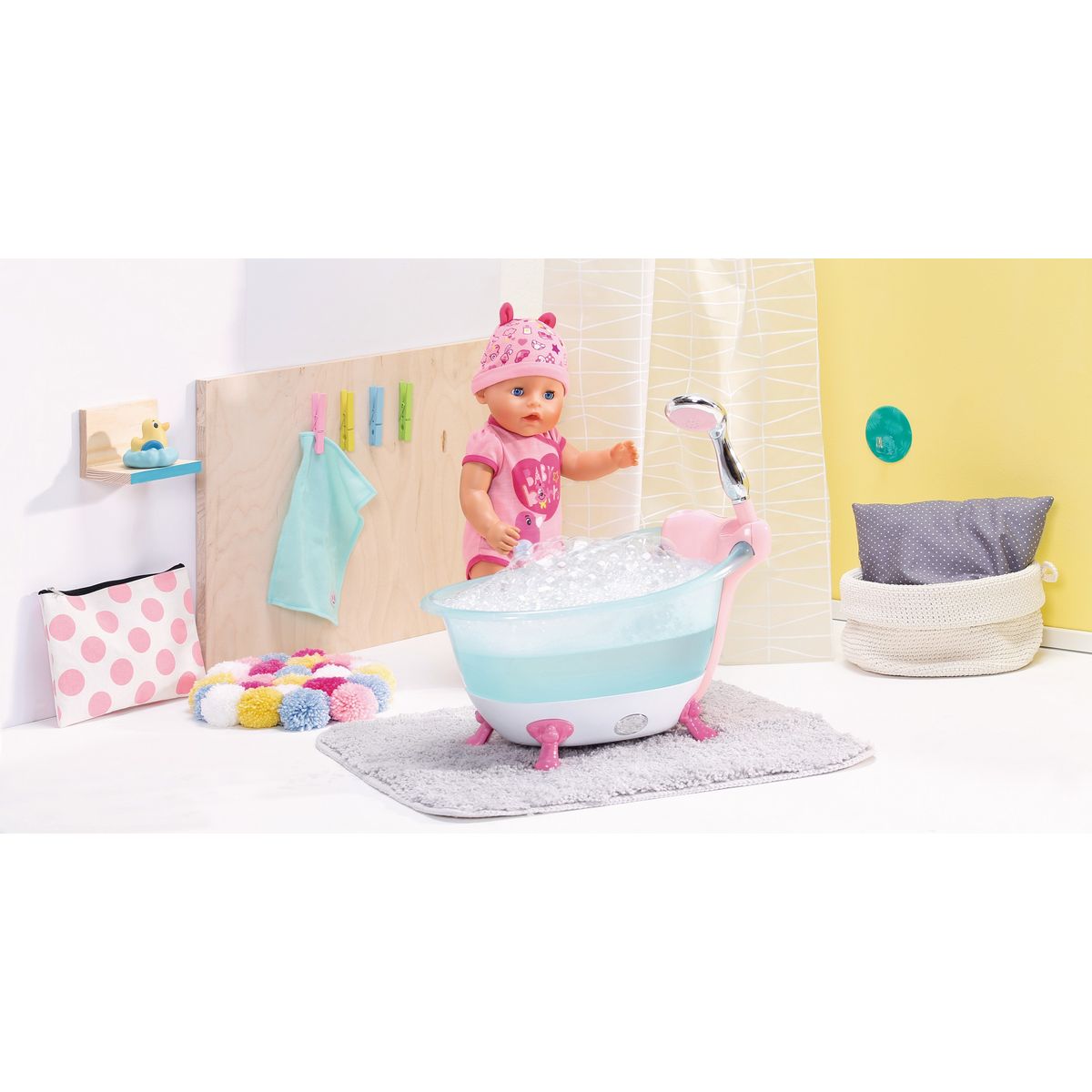 BABY BORN Baignoire magique avec sons et lumières