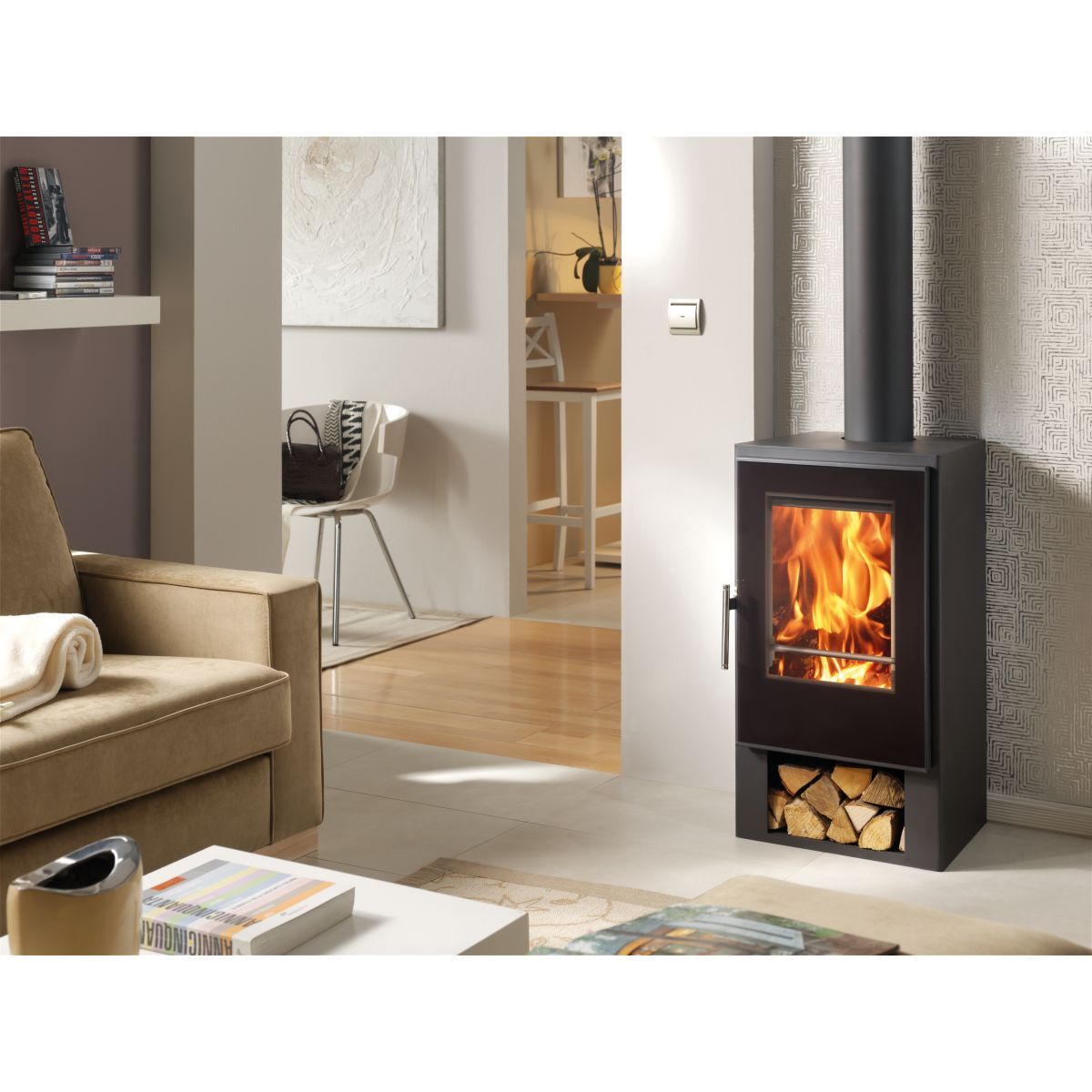 PANADERO Poêle à bois ANDES EcoDesign 7.5 KW