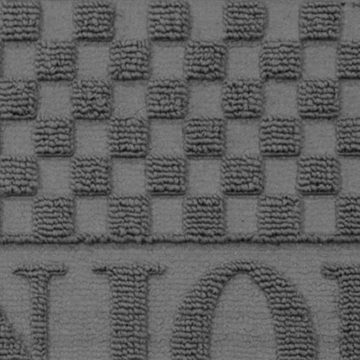 Paris Prix Tapis d'Entrée  Bonjour  45x75cm Gris