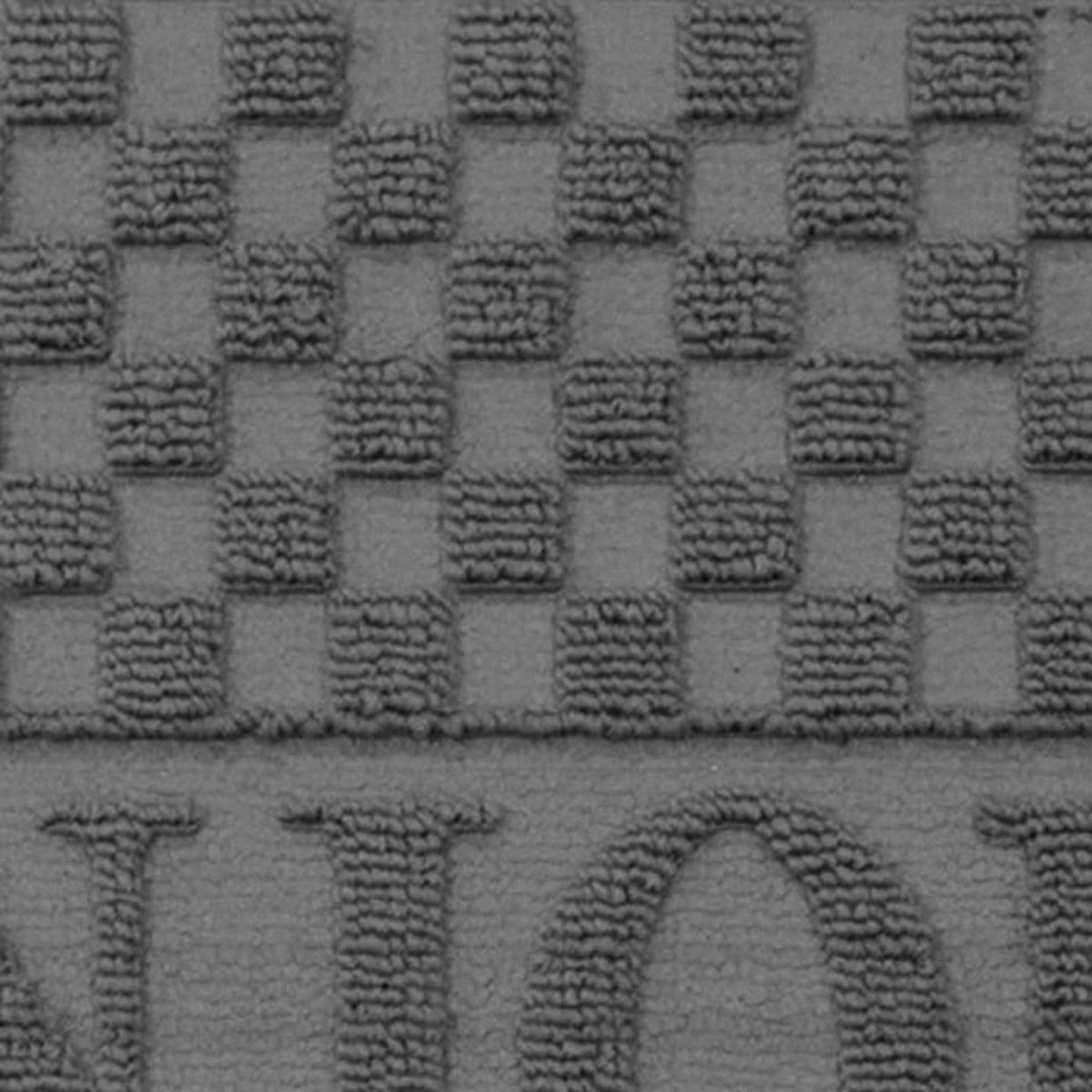 Paris Prix Tapis d'Entrée  Bonjour  45x75cm Gris