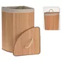 Bathroom Solutions Panier a linge d'angle Bambou