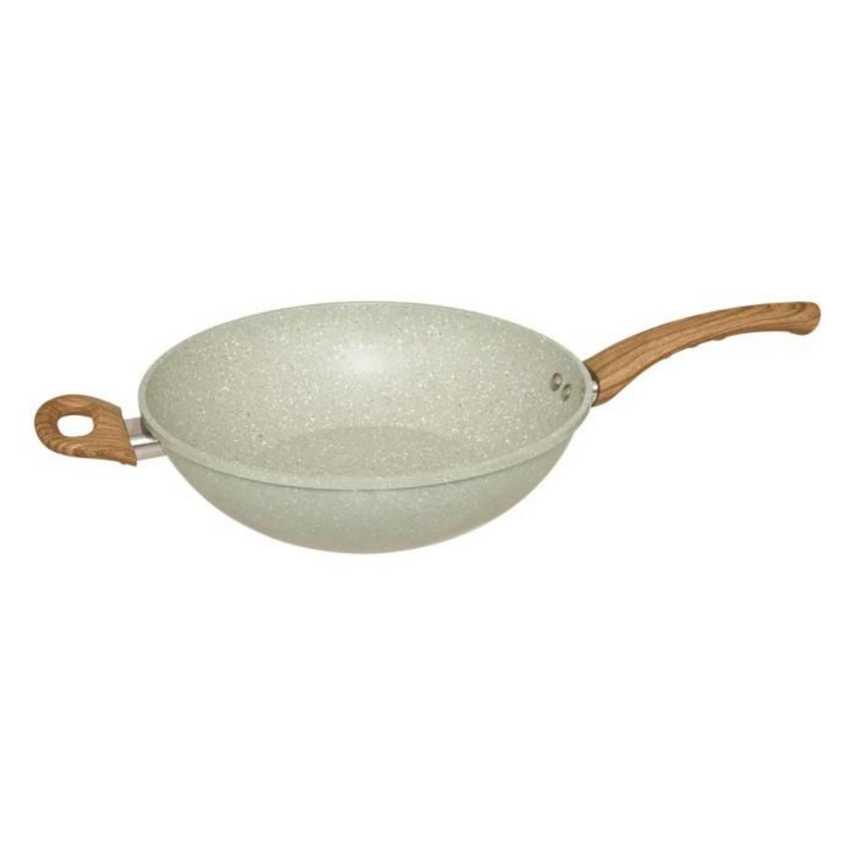 FIVE Wok en Aluminium  Forge  32cm Vert