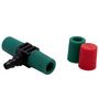 Voir la diapositive 4 : Jardibric Raccord 5 tés ø6mm avec 5 bouchons Extra