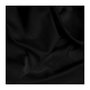Voir la diapositive 2 : GENERIQUE Parure de lit - 1 housse de couette 220 x 240 cm + 2 taies d'oreiller 60 x 60 cm - Satiné 100% coton - Noir