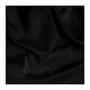 Voir la diapositive 2 : GENERIQUE Parure de lit - 1 housse de couette 220 x 240 cm + 2 taies d'oreiller 60 x 60 cm - Satiné 100% coton - Noir