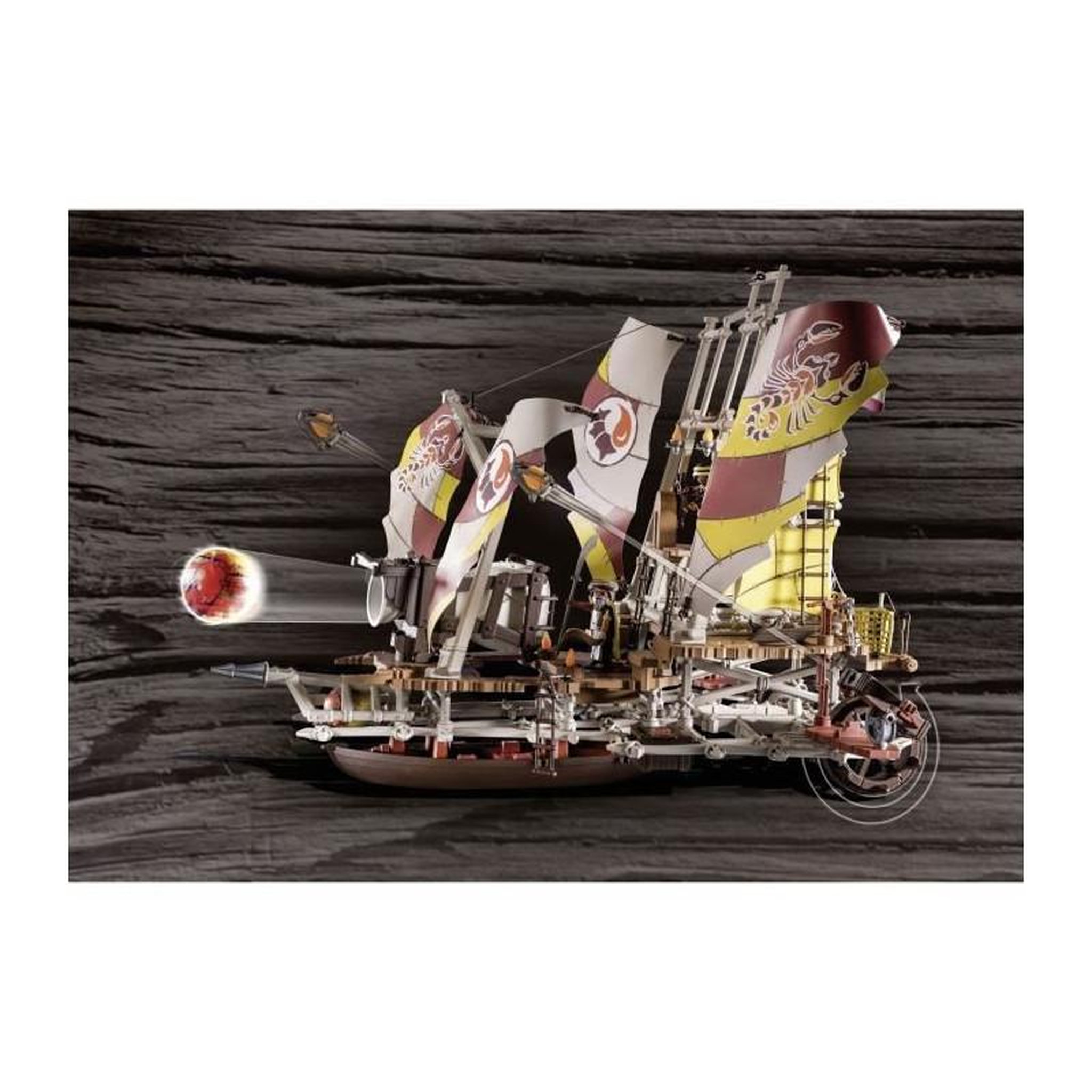 Voir la diapositive 3 : PLAYMOBIL PLAYMOBIL - 71023 - Novelmore - Sal'ahari Sands - Navire des sables