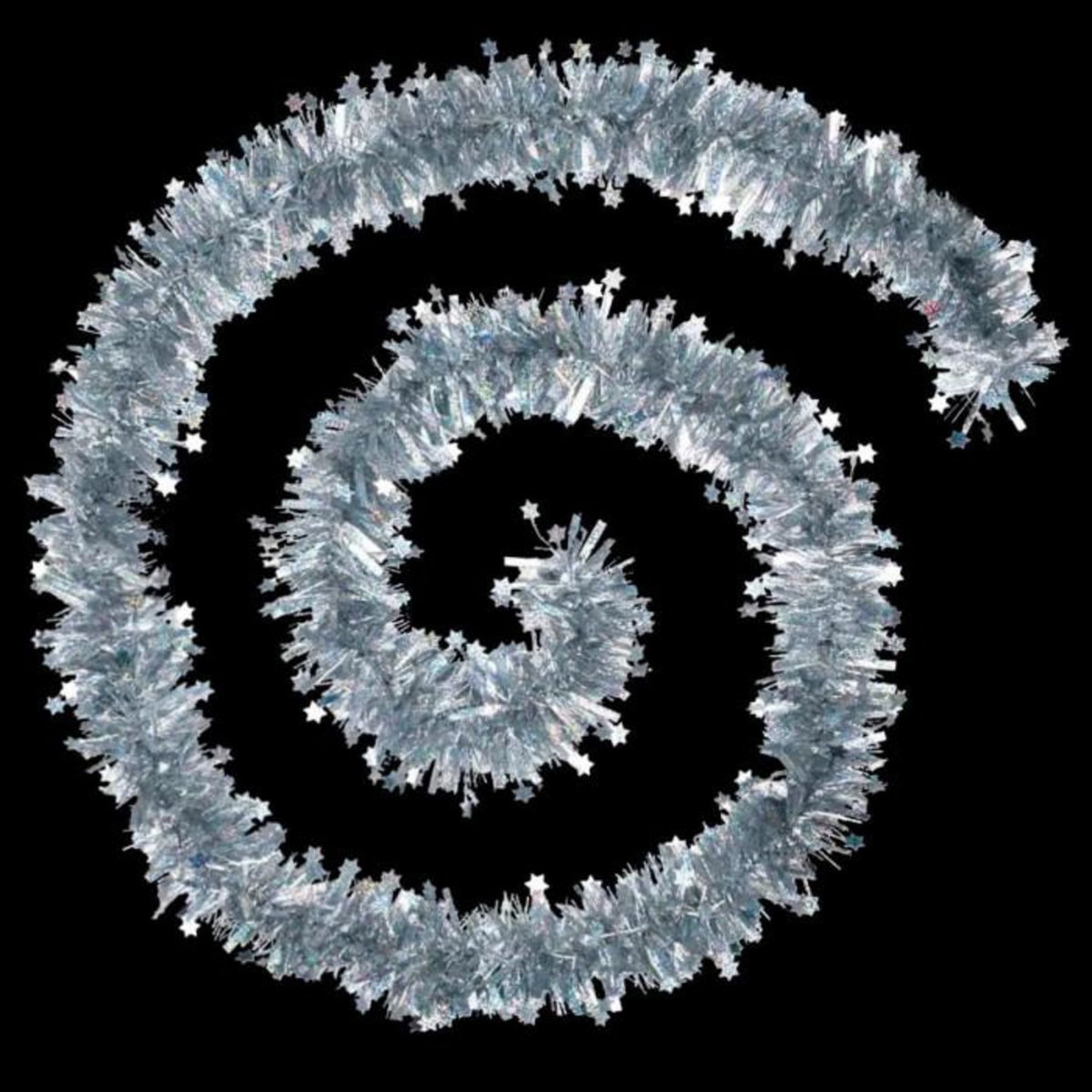 ATMOSPHERA Guirlande de Noël  Colorama  200cm Argent