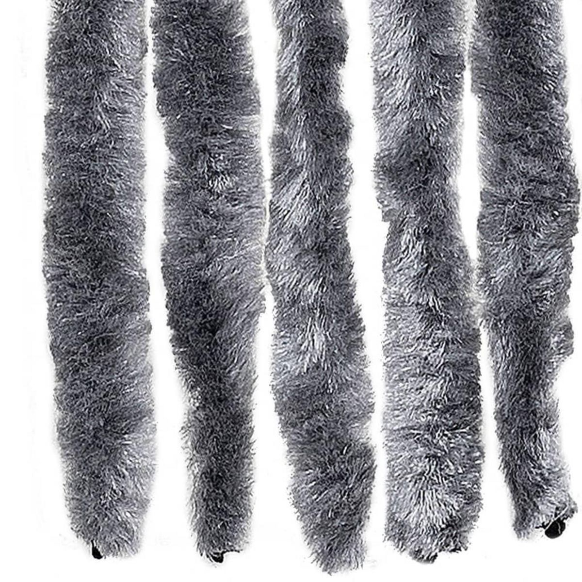 VIDAXL Moustiquaire Argente 90x200 cm Chenille