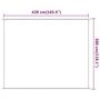 Voir la diapositive 6 : VIDAXL Auvent vertical Anthracite 300x420 cm Tissu oxford