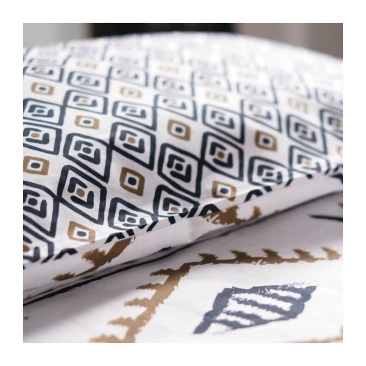 Today Parure de lit - TODAY - Sunshine - 116537 - 2 personnes - 240x260cm - Coton - Imprimé 9.35