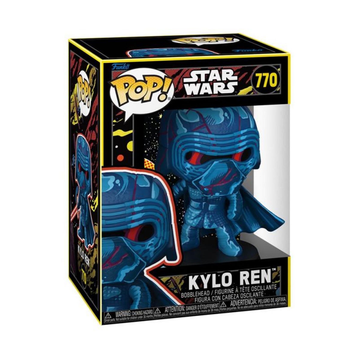 Funko Figurine Funko Pop Star Wars Ep 7 Kylo Ren Retro