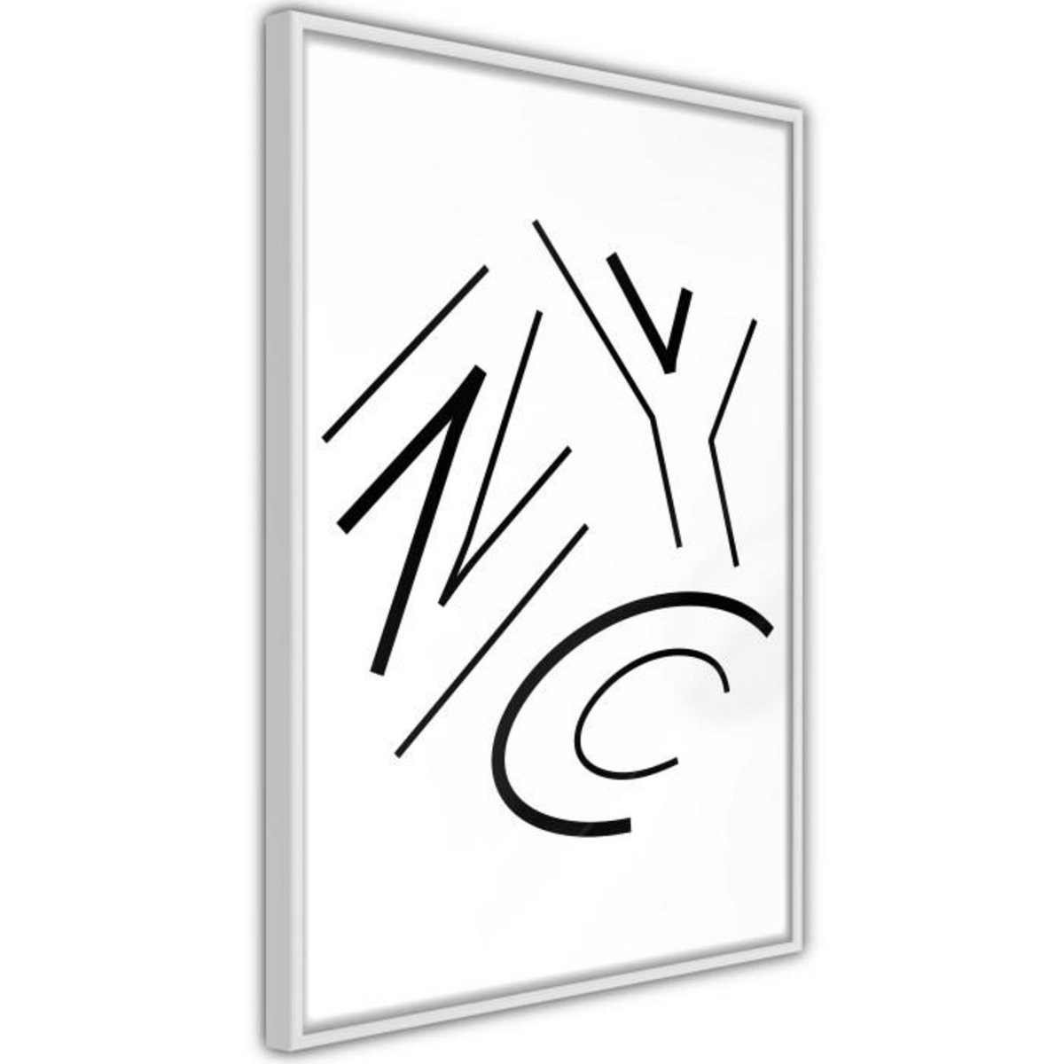 Paris Prix Affiche Murale Encadrée  Three Letters