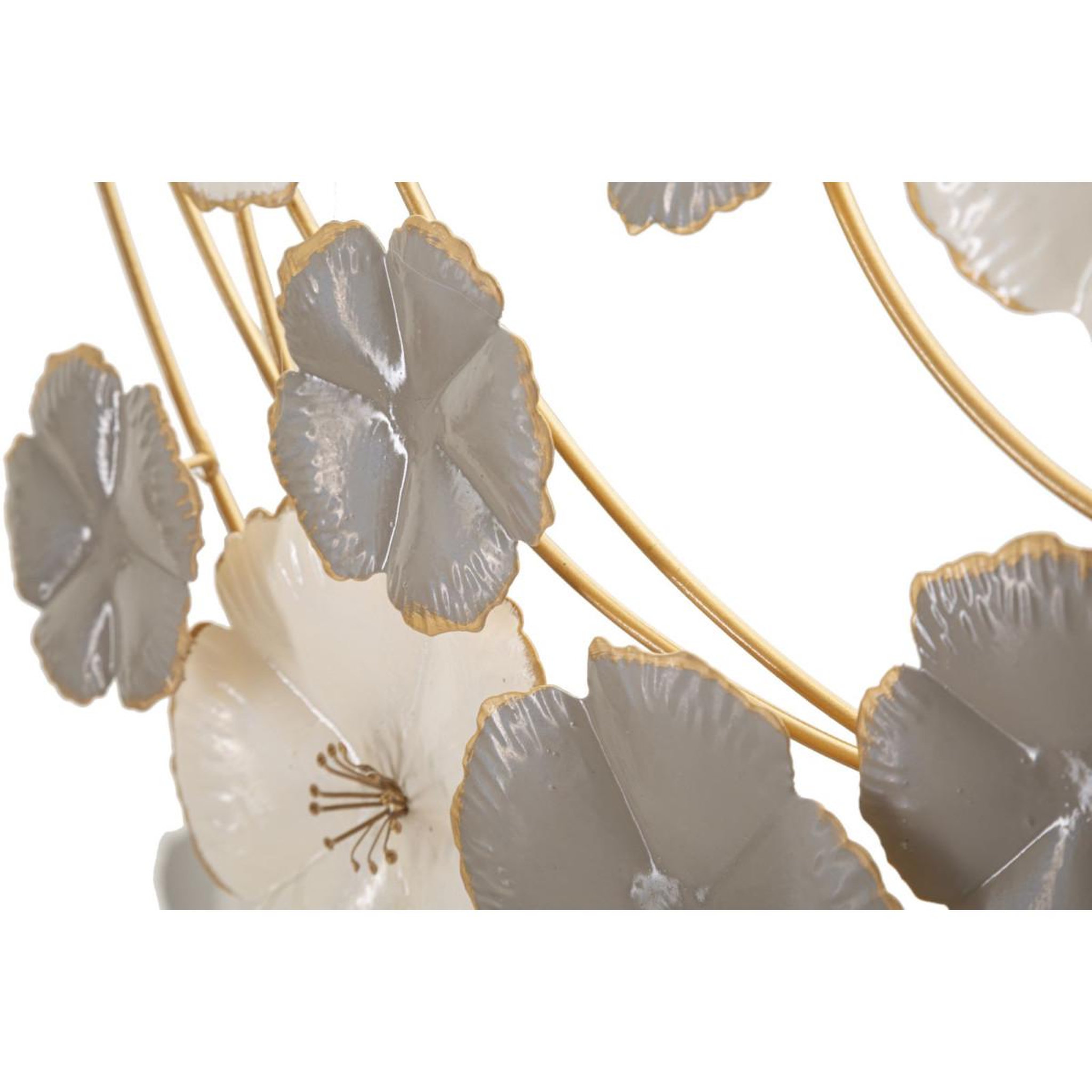 Voir la diapositive 4 : Paris Prix Décoration murale en métal  lotly  67cm multicolore