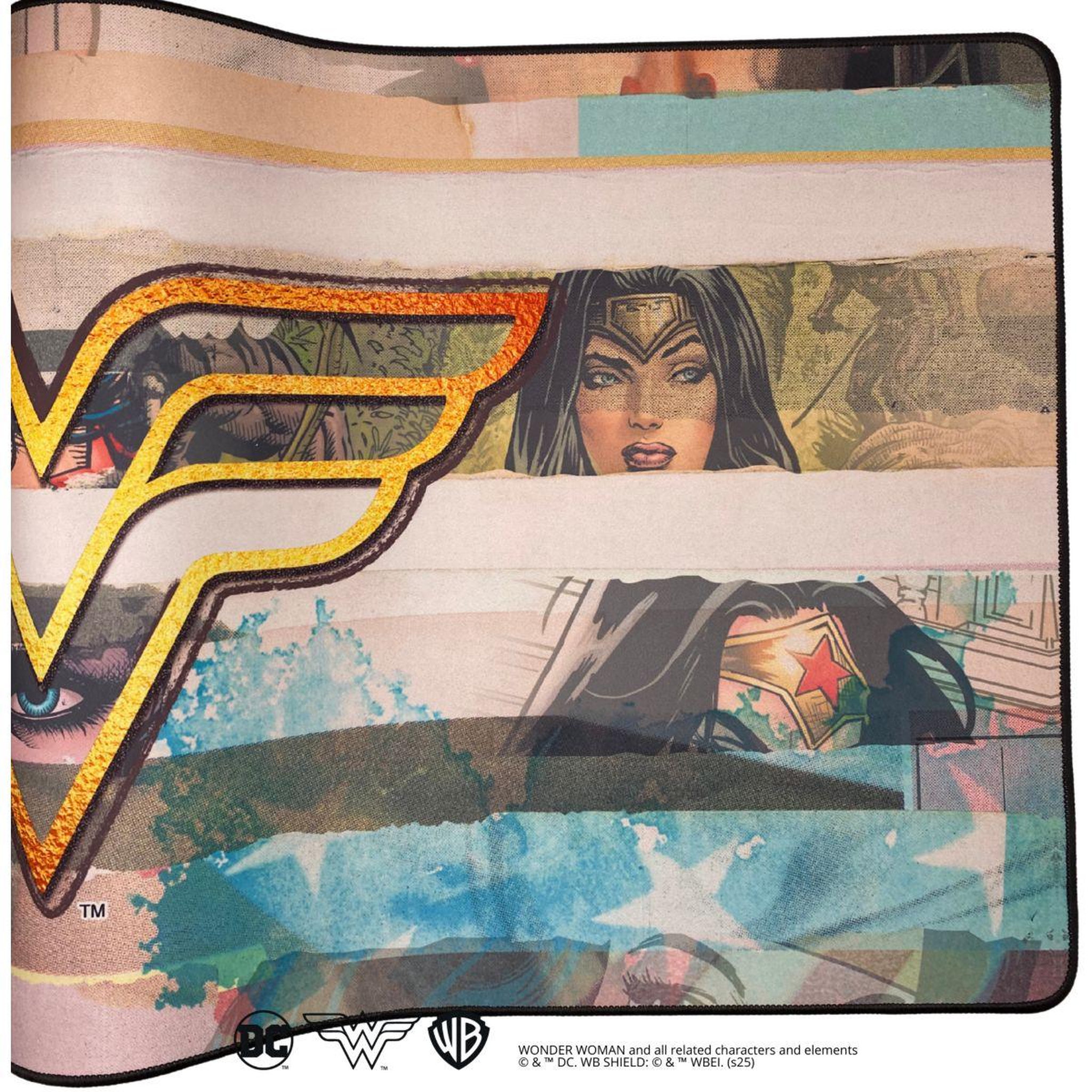Voir la diapositive 2 : LEXIP Tapis de souris x warner - wonder woman - strips tapis x