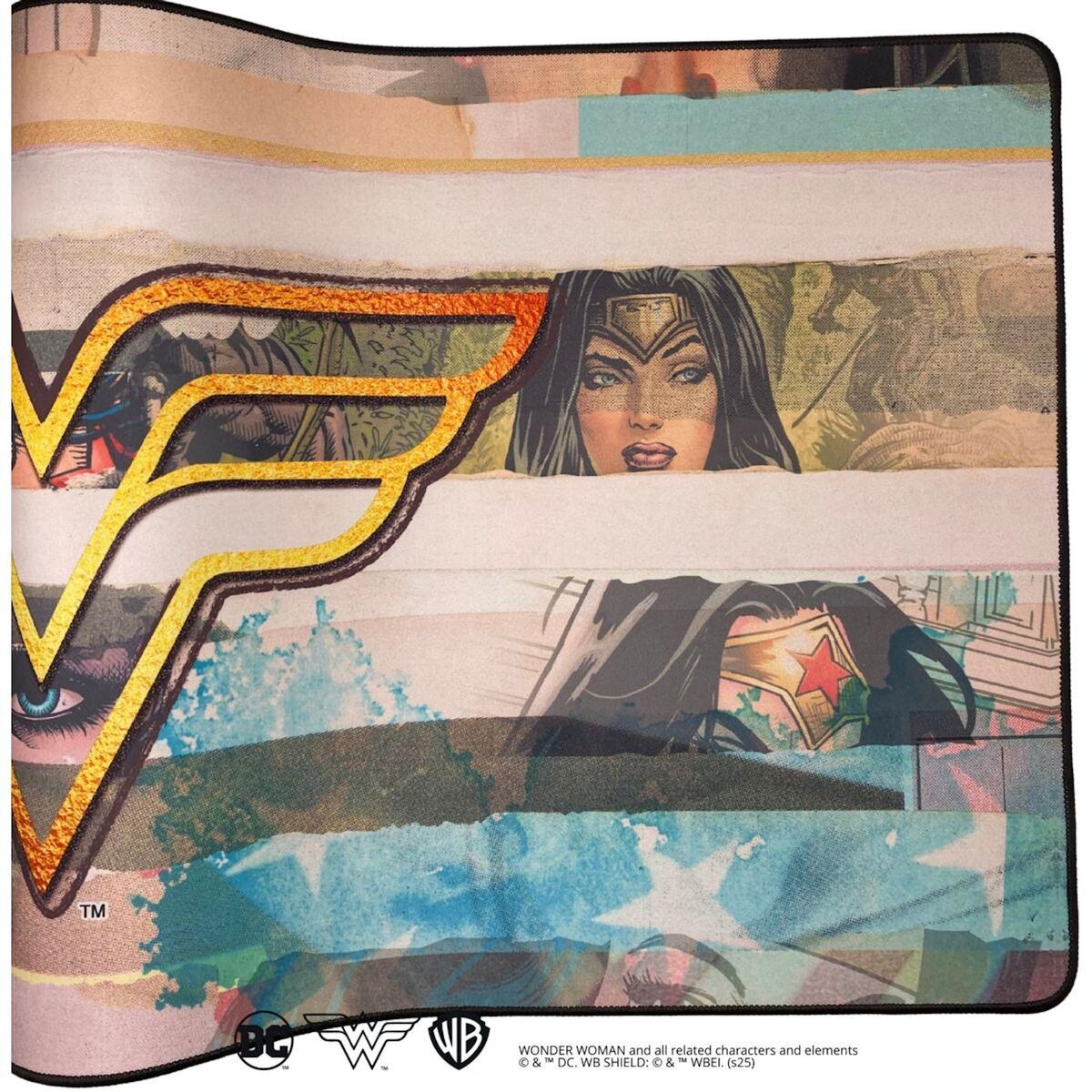 LEXIP Tapis de souris X WARNER - WONDER WOMAN - STRIPS TAPIS X