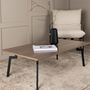 Voir la diapositive 5 : Paris Prix Table Basse Design  Bethan  120cm Marron