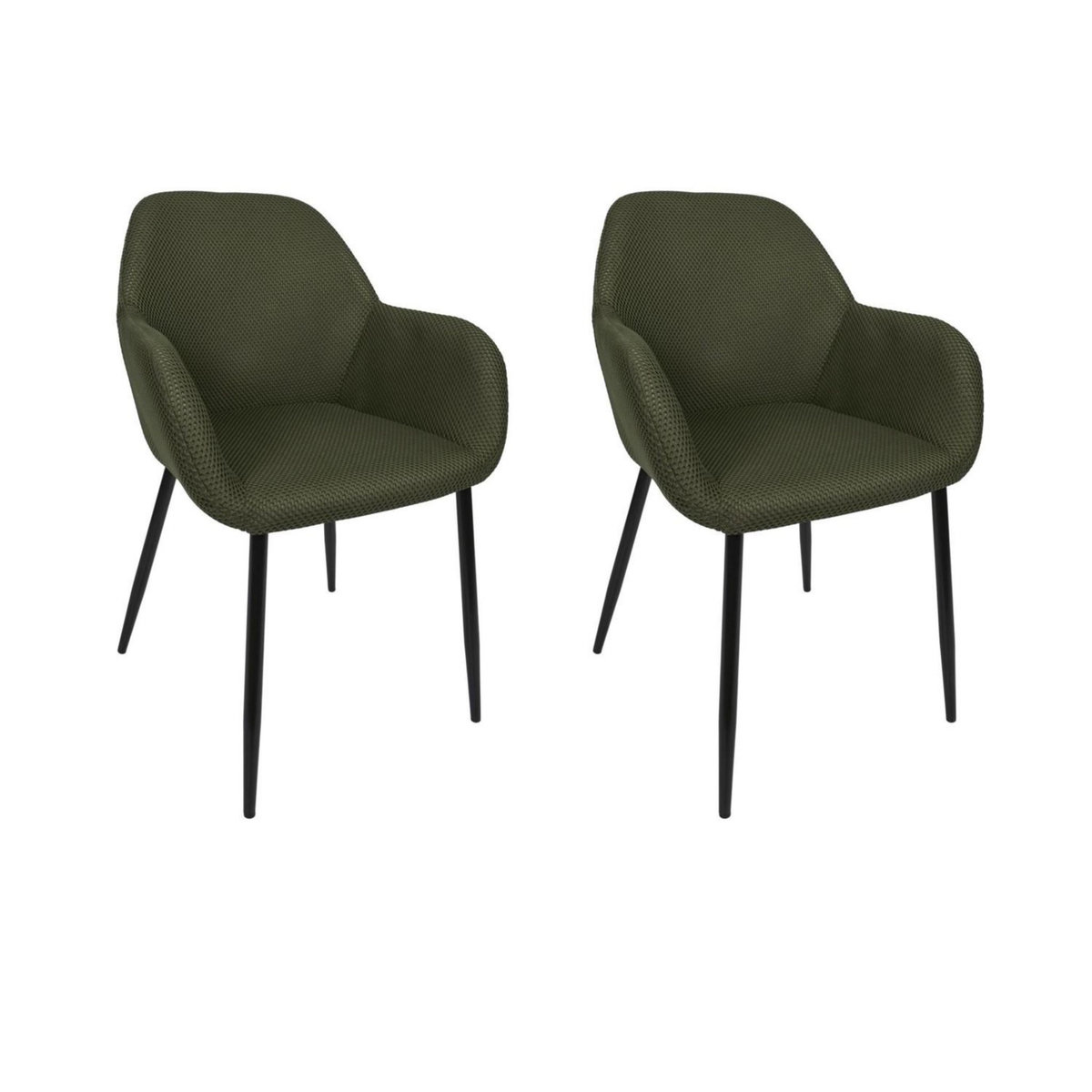 TOILINUX Lot de 2 fauteuils ATOME