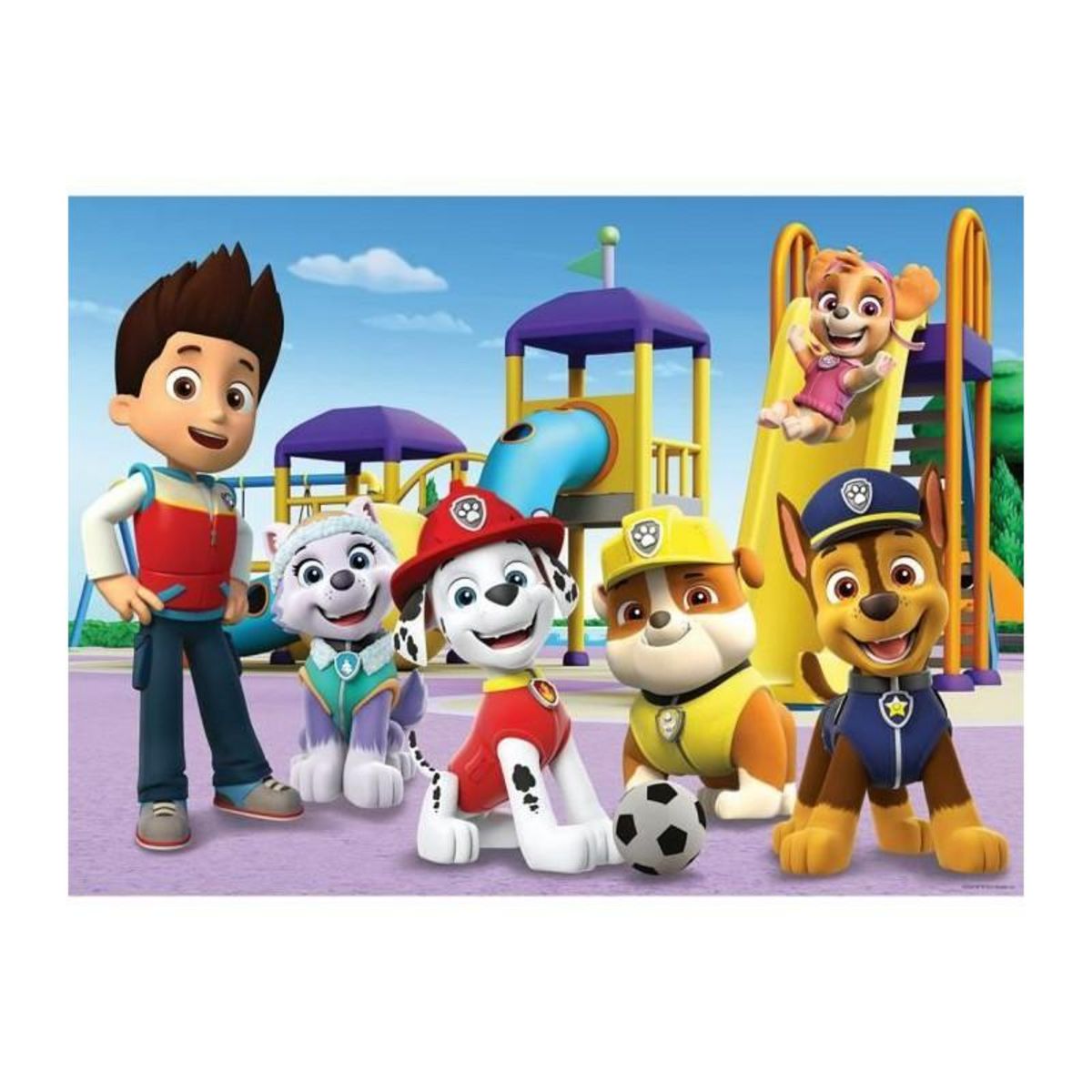 RAVENSBURGER Nathan-PAW PATROL CORE-Puzzle 150 pieces - Chase, Marcus et compagnie / Pat Patrouille-4005556861613-A partir de 7 ans