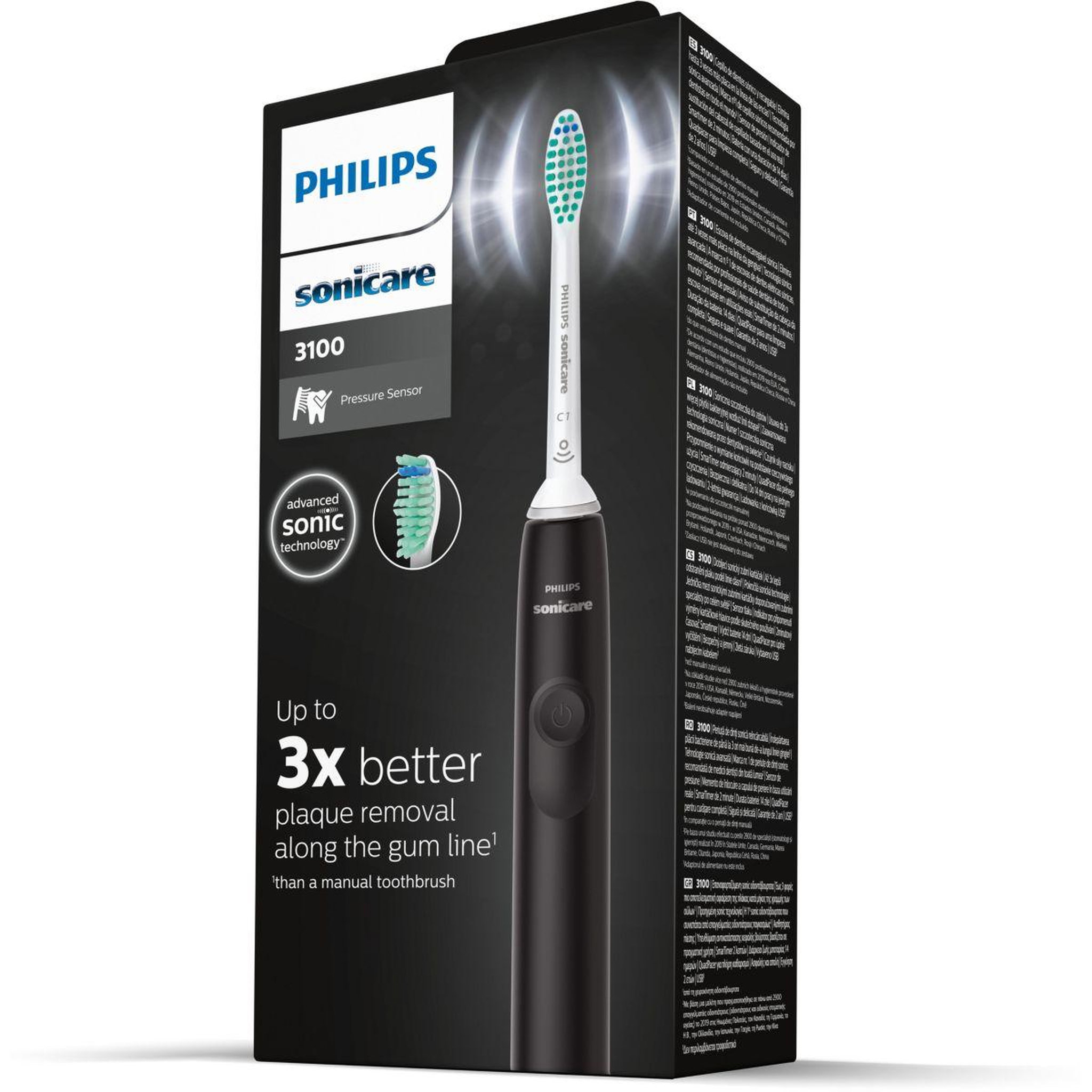 Philips Brosse à dents électrique sonicare 3000 series hx3671/14