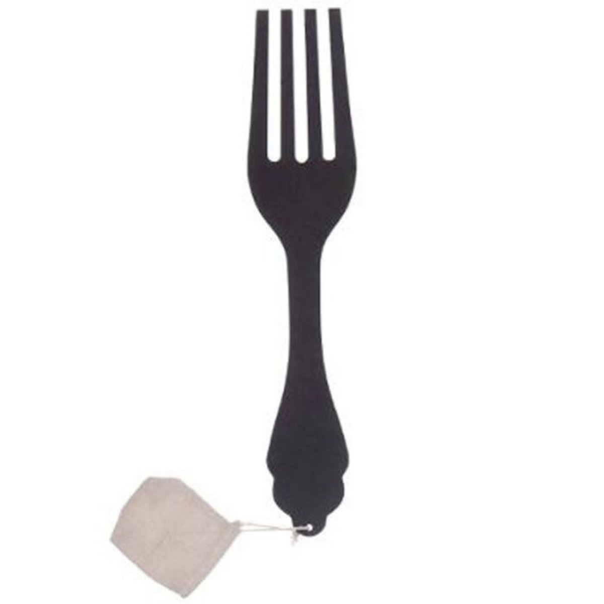 ATMOSPHERA Décoration Murale Couvert  Fourchette  38cm Noir