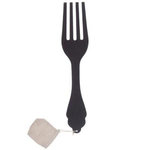 ATMOSPHERA Décoration Murale Couvert  Fourchette  38cm Noir