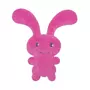 Le Trousselier Doudou Hochet -Funny Bunny Fuchsia 24cm (Boîte Cadeau)