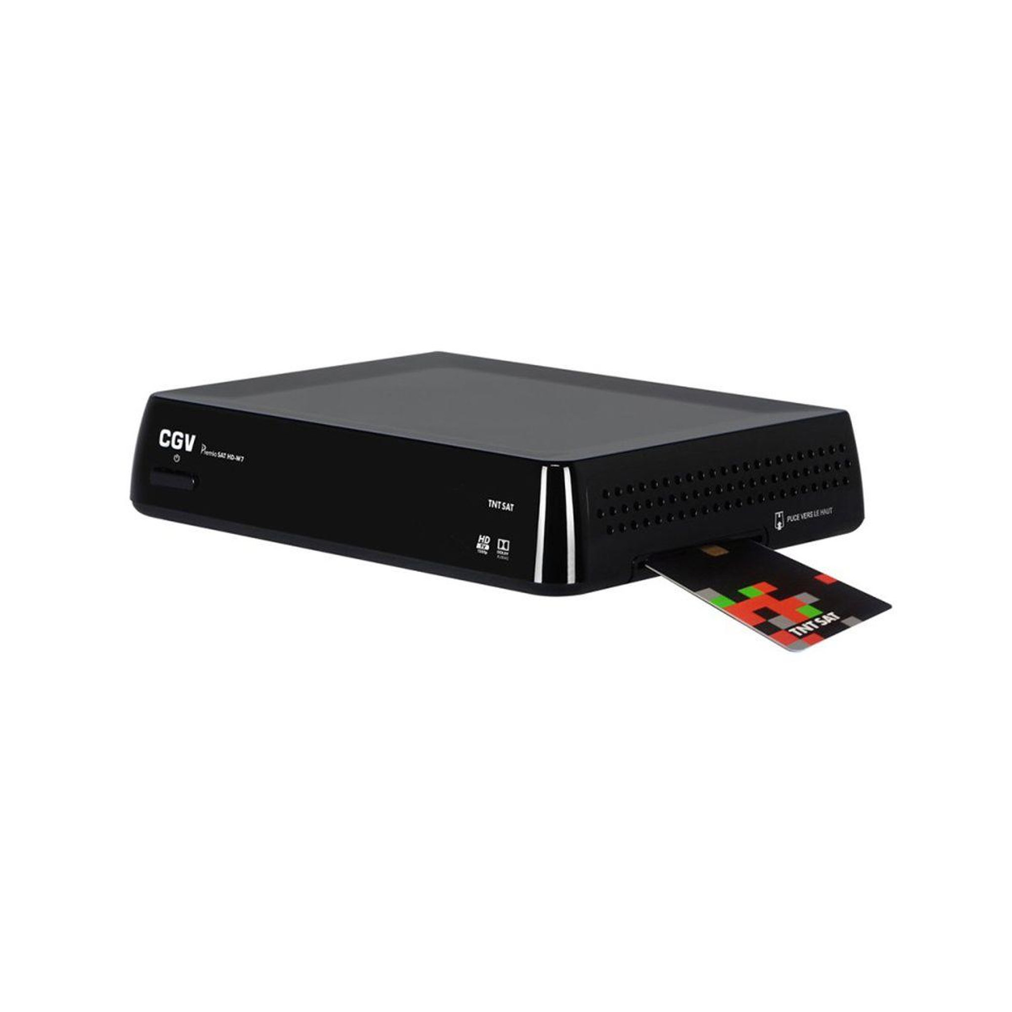 Voir la diapositive 2 : CGV Décodeur satellite premio tntsat hd-w7