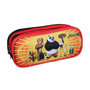 Voir la diapositive 2 : Bagtrotter BAGTROTTER Trousse scolaire 2 compartiments Kung Fu Panda Rouge